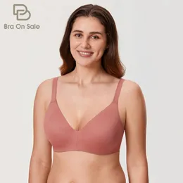 BRAS Women's Pełne pokrycie gładkie minimalizator płynne biustonosze z rozmiarem plus non-non-added shirt dla kobiet B c dd e