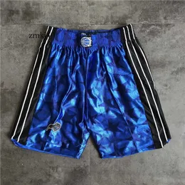 Summer Fashion Magic Sports Shorts Orlando'magic'men Shotback Basketball Shorts Pocketlea Męs