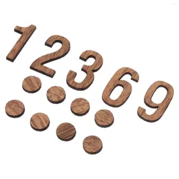 Orologi da parete Orologio Accessori digitali Forniture Numeri fai-da-te Parti Numeri appesi Mani di personalità Sostituzione in legno