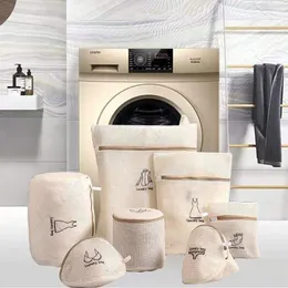 Zestaw worków do prania do ubrania maszyna brudne torby pralniowe bieliznę poliestru bra bra ochronę netto sak