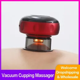 Electric Cupping Vacuum Massage Jars Hijama Suction Cups Massage Back Guasha Scraping Body Slimming Fat Burning Anti Cellulite 240202