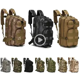 Men armé militär taktisk ryggsäck 3p softback utomhus vattentät bugg ryggsäck vandring camping jakt väskor militär ryggsäck 240124