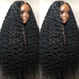 HD Transparent 250 Density 13x4 13x6 Water Deep Wave Frontal Wig 4x4 5x5 Closure Glueless Ready To Wear 360 Lace Front 240130