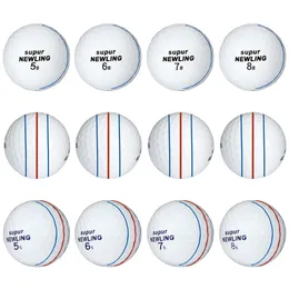 12 st golfbollar SUPUR Ling Two Layers Three Layers Super Long Distance Golf Ball 240129