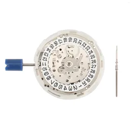 Kits de reparo de relógio acessórios marca yn55a calendário único 3 agulhas movimento mecânico automático substituto nh355
