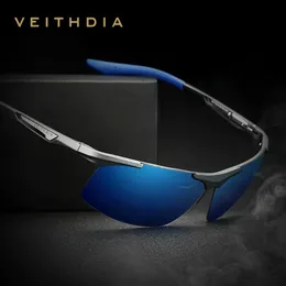 Veithdia الألومنيوم رجالي نظارة شمسية مستقطبة UV400 عدسة الذكور نظارات المرآة الرياضة ركوب الدراجات في الهواء الطلق ملحقات النظارات في الهواء الطلق 6562 240127