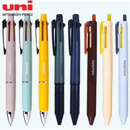 1PCS UNI JETSTREAM Multicolor Pen Ballpoint Pen Tokyobike wielofunkcyjne kompozytowe Pen Ultra Smooth School Office 240129