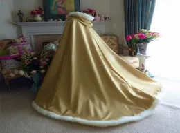 Bridal Capes Wedding Cloaks Faux päls perfekt för vuxen mode vinter bröllop brud mantlar cape bröllop cape7240545