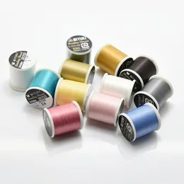 55 Yard japanischer Miyuki-Faden, 100 % Nylon, Perlenfaden, 330 DTEX, 0,225 mm Draht, elastische Kordel, Perlenfaden für Armbänder, DIY 240202