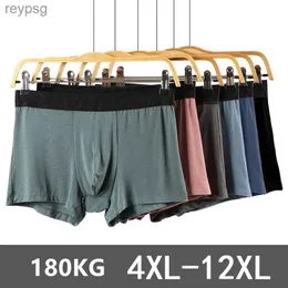 Majce wysokiej jakości bokserzy mężczyźni plus rozmiar 12xl 11xl luźne 10xl bielizny męskie szorty 9xl 8xl duże miękkie bokserki pantiets YQ240214