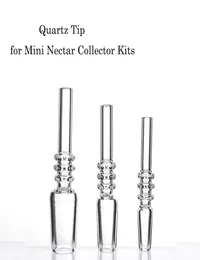 10 mm, 14 mm, 19 mm Quarzspitze für Mini-NC-Kits mit Kunststoff-Keck-Clips, Quarz-Banger-Nagel, Quarzspitzen 8327116