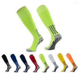 Männer Socken Sport Kompression Atmungsaktive Reise Knie Hohe Grip Fußball Fit Für Fußball Basketball Großhandel