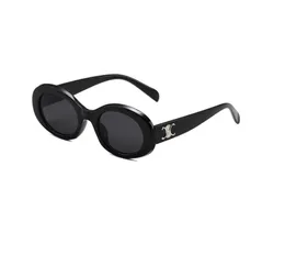 Projektanci okulary przeciwsłoneczne elipsy kota oko oka oka na kobiety małe trend ramy mężczyźni Prezenty okulary plażowe zacieranie Uv400 Ochrona spolaryzowane szklanki 40194
