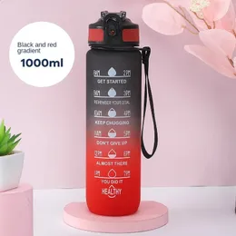 061L Fitness Water Bottle z przeciekiem czasu wycieku GOURDE TRITAN BPA BEZPŁATNE DO DOSTĘPNE DO CAMPIERA I BATTETY OUNDOOR 240130