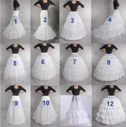 Sell Many Styles Bridal Wedding Petticoat Hoop Crinoline Prom Underskirt Fancy Skirt Slip4461947