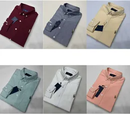 Moda S Polo Men Casual Long Hleeve Spring and Jesień Busines