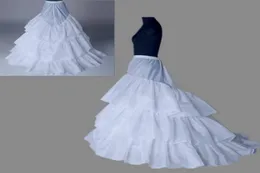 petticoat 3 طبقات الزفاف ثوب الزفاف قطار البطن كرينولين إكسسوارات الزفاف 8413916