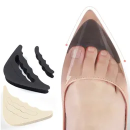 1PAIR Kadın Yüksek Topuklu Önsöz Ekleme Pad Toe Fiş Yarım Ayakkabı Yastık Toe Ön Dolgu Toyunları Ayarlama Ayakkabı Aksesuarları 240201