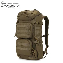 حقيبة ظهر تكتيكية Mardingtop للرجال 28L Daypack الطالب العسكري الرحلات الصيد الرياضية المشي لمسافات طويلة 600D بوليستر 240202