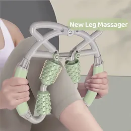 Masager nóg z czterema kółkami wielofunkcyjna szyi w pasie masaż masaż mięśni relaksacja Zmęczenie Zmęczenie Regulowana elastyczność M 240202