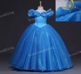 2019 настоящее изображение, детское платье для косплея, платья для девочек с цветочным узором, детское бальное платье принцессы для свадебной вечеринки, пышные платья для девочек, размер 127621096