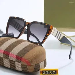 النظارات الشمسية الموضة عتيقة مربع النساء الرجال الأصلي العلامة التجارية مصممين نظارات الشمس لقيادة نظارات التسوق UV400