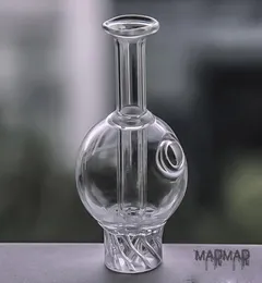 Cyclone riptide fumar carb boné para quartzo banger contas artesanal fluxo de ar chapéu alto borosilicato9390389