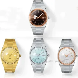 TSO PRX New Mens Three Needles Automatic PRX Mechanical Strap Wristrap Watches 35mm 40mm 2813 Movement Vintage Watch Naviforce