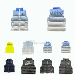 2024 trapstar jaquetas colete masculino puffer jaqueta feminina sem mangas exterior wear quente parkas moda designer casaco colete tamanho da ue XS-XL 666bbb