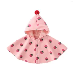 Jackets Spring And Autumn Baby Cloak Coat Windproof Outgoing Cape Children's Fashionable