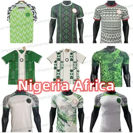 Nigeria 24 25 Soccer Jerseys Osimhen 18 19 22 23 Retro fotbollsskjorta Okocha Simon Lookman Iheanacho Jersey Training Uniform Africa Maillot de Foot Kits Camiseta