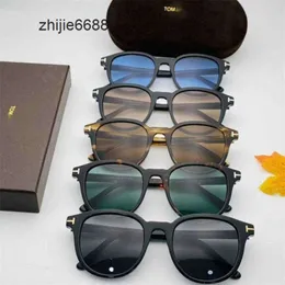 Men Sunglasses Tom-Fords استقطاب أسود TF مصمم نظارات شمسية مربع نساء نظارات الأزياء الزجاج البسيط إكسسوارات أشعة الشمس UV 400 WEQI Z5G2