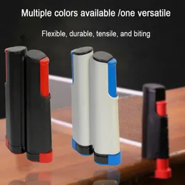 Table Tennis Net في أي مكان Retractable Rack Sports استبدال Ping Pong Post Post Net Exercise Exacpents 240202