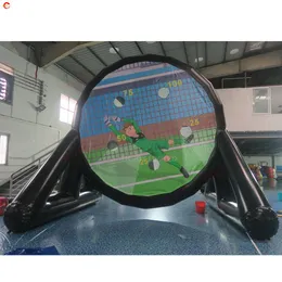 6Balls Free Ship Outdoor 활동 거인 팽창 식 축구 다트 축구 다트 보드 스포츠 게임 판매 5MH (16.5ft)