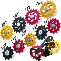 Велосипедные переключатели MTB, направляющий шкив, задний переключатель, жокей-колесо 10T, 11T, 12T, 13T, 14T, 15T, 16T, 17T, 18T, ролик переключения для SRAM X7 X9 GX SHIMANO
