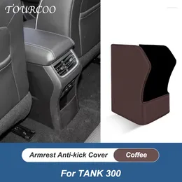 Innenzubehör für Great Wall GWM WEY Tank 300 2024–2024, Rücksitz-Anti-Kick-Pad-Abdeckung, Auto-Styling, Anti-Schmutz-Matte