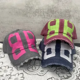 Unisex pamuklu açık beyzbol şapkası Snapback erkekler için kadınlar mektup basılı kamyoncu eğlence şapkası 240202