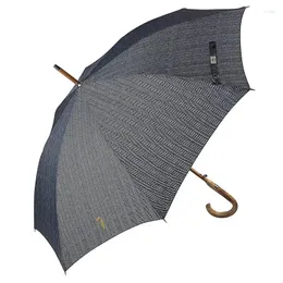Şemsiye büyük yağmur şemsiye rüzgar geçirmez erkekler lüks manuel tasarımcı su geçirmez koleksiyon sonnenschirm ev ve bahçe