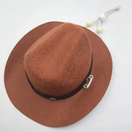 Köpek Giyim Rolü Hat Western Cap Party Headdress Costume Aksesuarları Kedi