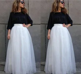 Gonna taglie forti Moda Sottogonne da sposa da sposa Donna Sotto gonna Ragazza femminile Tulle Gonna formale da sposa Bianca Maxi sottoveste Acce3554876