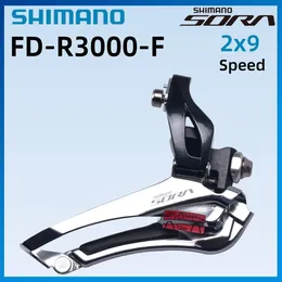 دراجة derailleurs Shimano sora fd-r3000 الأمامي derailleur ناحز on2x9 إكسسوارات نقل الطريق السرعة الأجزاء الأصلية