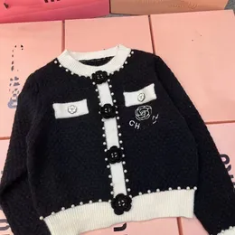 Ny design kvinnor virkning stickat blommor lapptäcke ltter broderi stickad tröja kappa cardigans smlxl