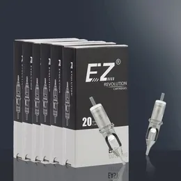 3510box EZ Revolution Cartridge Tattoo Needles 1RL 3RL Permanent Makeup Eyeliner for Rotary Machine Pen 240123