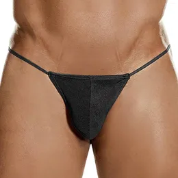 Damenhöschen Herren Niedrige Taille Sexy Taschen-Tanga Mehrfarbige Unterwäsche Kurze Herren 3XL T-Bar Designer