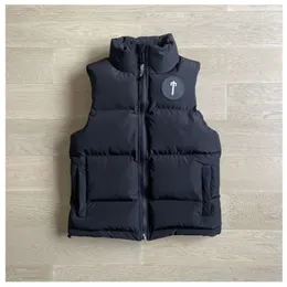 2024 Gilet da uomo Light Trapstar Giacca da uomo Designer Warm Plus Veet ricamato antivento Ladies Gradient Vest High Street Style Varietà 666ccc