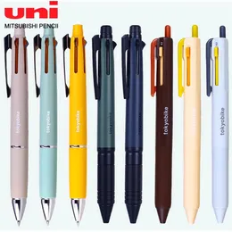 1 pçs uni jetstream multicolorido caneta esferográfica tokyobike caneta composta multifuncional ultra suave escola escritório papelaria 240119
