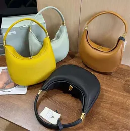 Designer Luna Hobo Bag Songmont Shoulder Crossbody Bag Half Moon Leather Purse Cross Body Handbag Size 26.5-23-10CM