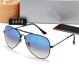 Luxury Folding Aviator Men Women Glass lens Sunglasses Adumbral Goggle Eyewear Brand Eyeglasses rays metal frame Sun Glasses cloth bans 3479 seventiethly loguat