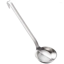 Cucchiai Cucchiaio In Acciaio Inossidabile Schiumarola Mestolo Scanalato Zuppa Per Pentola Filtro Utensile Da Cucina Impugnatura Comoda Unica