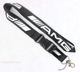 50 pcs Popular car brand lanyard Industries Removable Key Chains Badge Pendant Party Gift moble phone lanyard7161629